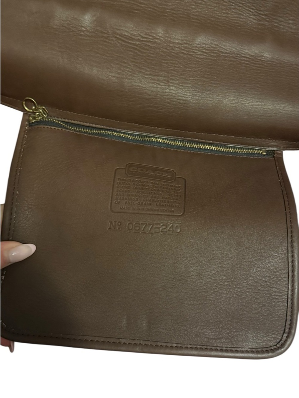 Coach vintage 90s Prescott Brief briefcase w/strap - Picture 10 of 14